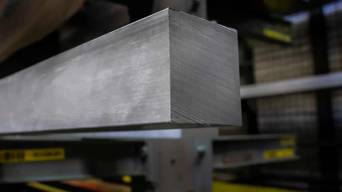 Vierkante Aluminium Flat Bar, 6061 aluminium vlakke staaf, 5-6 mm dik, 500 mm lange aluminium vlakke plaat, massief metalen materiaal for industriële gebouwen(5 * 55mm